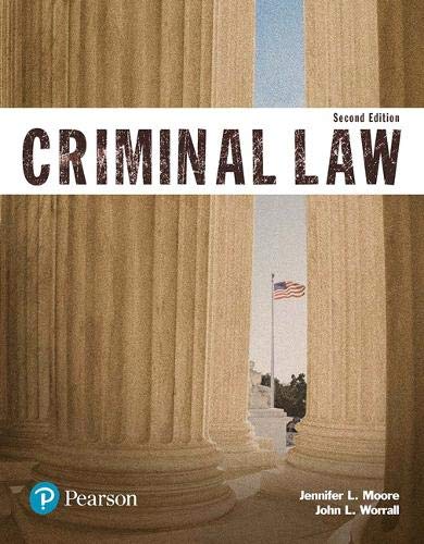 Criminal Law Justice Series 8211 2nd