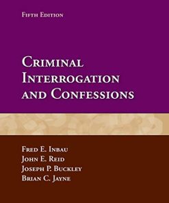 Criminal Interogation and Confessions