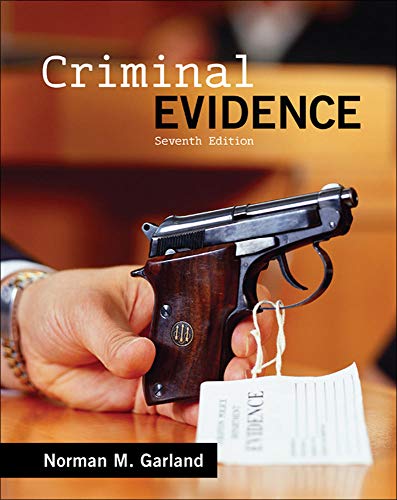 Criminal Evidence 8211 7th