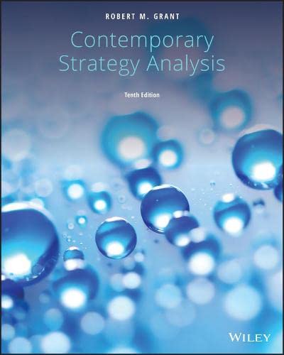 Contemporary Strategy Analysis 10