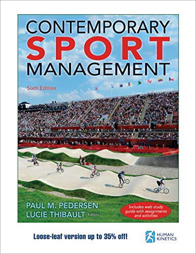 Contemporary Sport Management 6th with Web Study GuideLooseLeaf 8211 6th