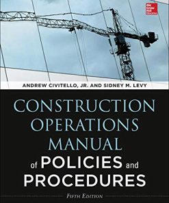 Construction Operations Manual of Policies and Procedures Fifth 5th