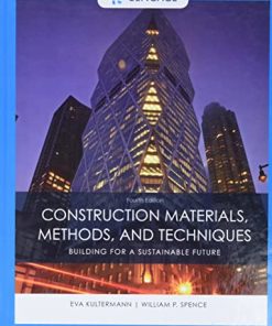 Construction Materials Methods and Techniques 8211 4th