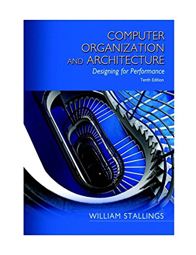 Computer Organization and Architecture Designing for Performance 10th 8211 10th