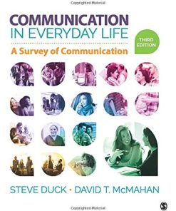 Communication in Everyday Life A Survey of Communication 8211 3rd