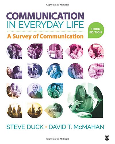 Communication in Everyday Life A Survey of Communication 8211 3rd