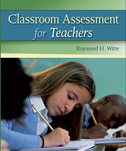 Classroom assessment for teachers 8211 1st