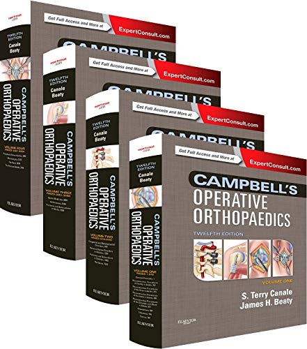 Campbells Operative Orthopaedics 4Volume Set