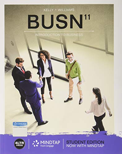 BUSN with MindTap Business 1 Term 6 Months Printed Access Card 11