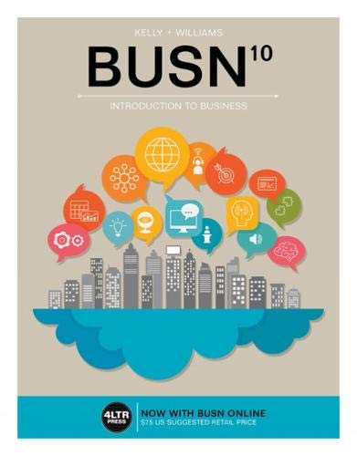 BUSN10 Introduction to Business