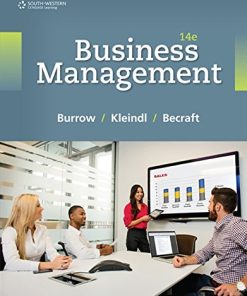 Business Management 14th by James L Burrow