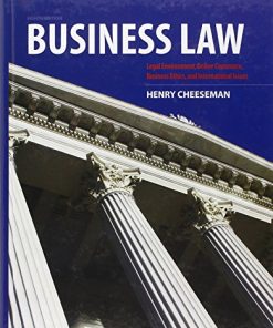 Business Law 8th by Henry R Cheeseman