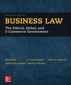 Business Law 16th