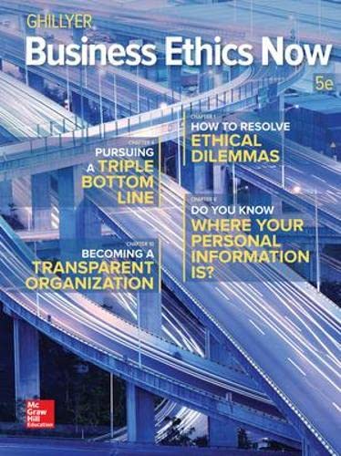 Business Ethics Now 5