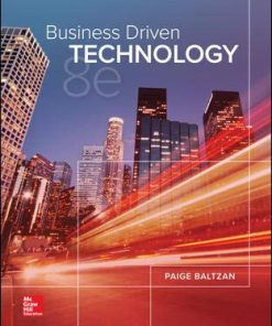 Business Driven Technology 8th by Paige Baltzan
