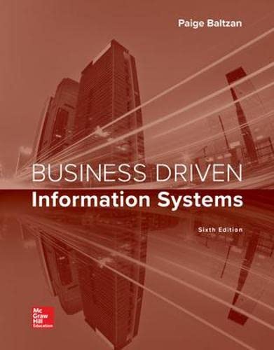 Business Driven Information Systems 8211 6th