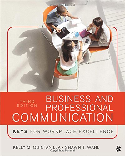 Business and Professional Communication Keys for Workplace Excellence 8211 3rd