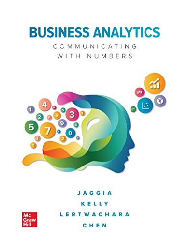 Business Analytics 1st by Sanjiv Jaggia