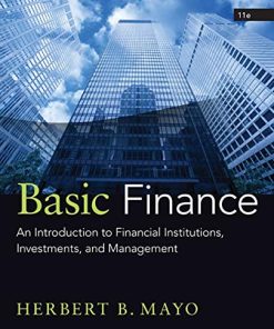Basic Finance An Introduction to Financial Institutions Investments and Management 11