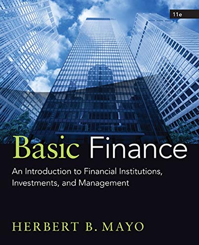 Basic Finance An Introduction to Financial Institutions Investments and Management 11