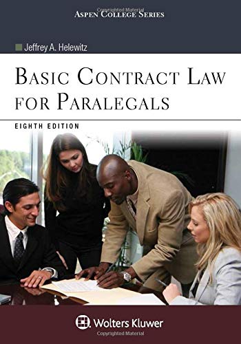 Basic Contract Law for Paralegals 8211 8th