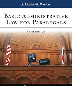 Basic Administrative Law for Paralegals Aspen College Series 5th