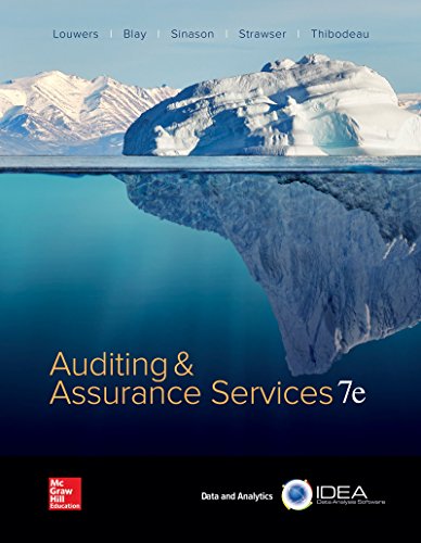 Auditing and Assurance Services 8211 7th