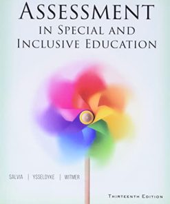 Assessment in Special and Inclusive Education 13th