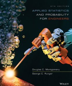 Applied statistics and probability for engineers 8211 6th