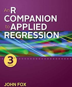 An R Companion to Applied Regression 8211 3rd