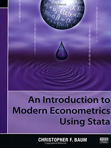 An Introduction to Modern Econometrics Using Stata 8211 1st