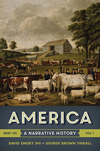America A Narrative History Vol 1 8211 10th
