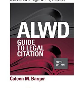 ALWD Guide to Legal Citation 8211 6th