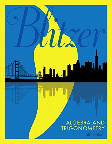 Algebra and Trigonometry 8211 6th