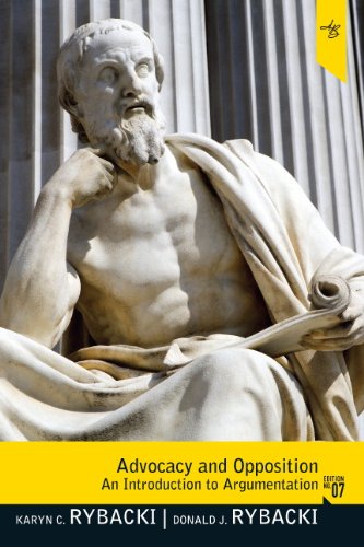 Advocacy and Opposition An Introduction to Argumentation 8211 7th