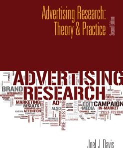 Advertising Research Theory Practice 2nd by Joel J Davis