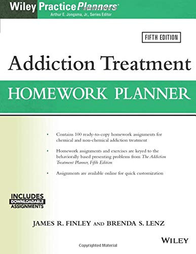 Addiction Treatment Homework Planner PracticePlanners 5th