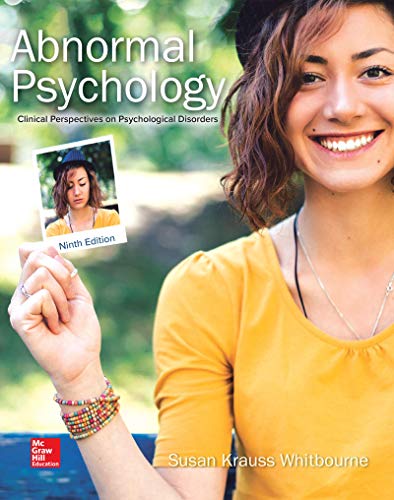 Abnormal Psychology Clinical Perspectives on Psychological Disorders