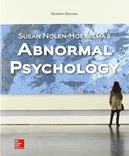 Abnormal Psychology 7th