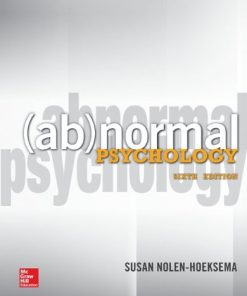 Abnormal Psychology 8211 6th