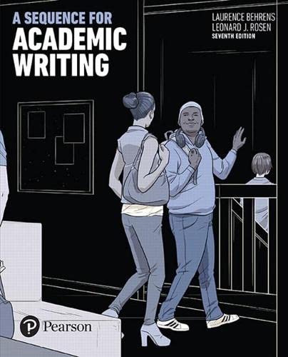 A Sequence for Academic Writing 7th