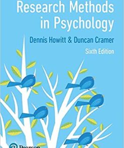 Research Methods in Psychology 6th