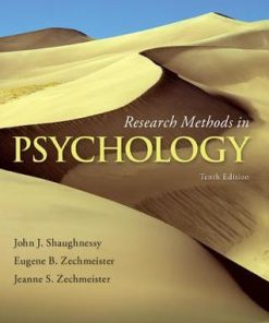 Research Methods In Psychology 10Th