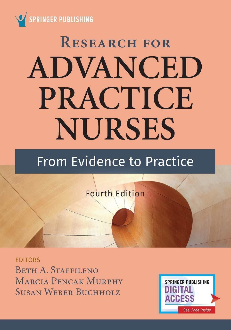 Research For Advanced Practice Nurses From Evidence To Practice 4Th