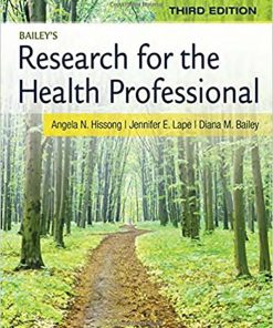 Research for the Health Professional 3rd 3E