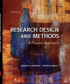 Research Design and Methods A Process Approach 9th 9E