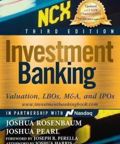 Investment Banking Valuation Lbos M A And Ipos 3Rd