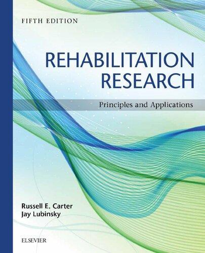 Rehabilitation Research Principles And Applications 5Th