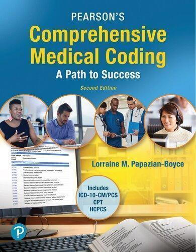 Pearsons Comprehensive Medical Coding A Path To Success 2Nd