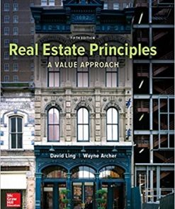 Real Estate Principles A Value Approach 5th